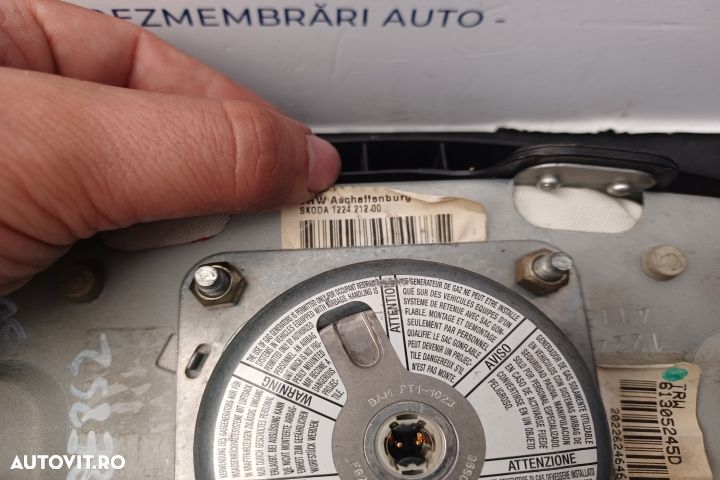 Airbag volan / sofer 122421200 122421200 Skoda Fabia 6Y [1999 - 2004] - 5