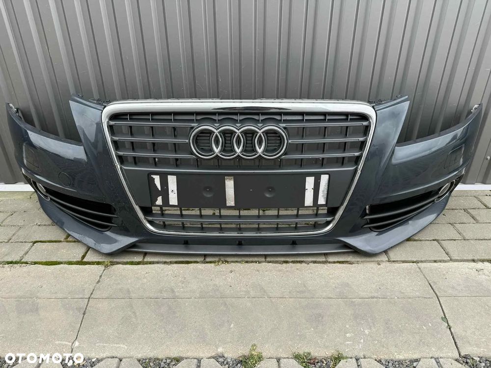 Audi A4 B8 S-Line Zderzak Przód Przedni LZ7H kompletny ładny Xenon 08-11r. - 1