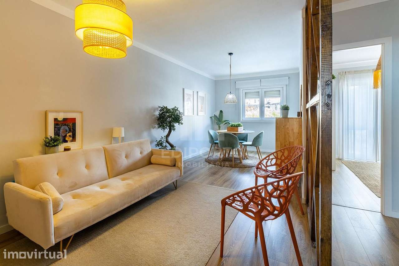 Apartamento T2 mobilado  em Mafamude, junto ao Metro,Vila Nova de Gaia - Grande imagem: 3/28
