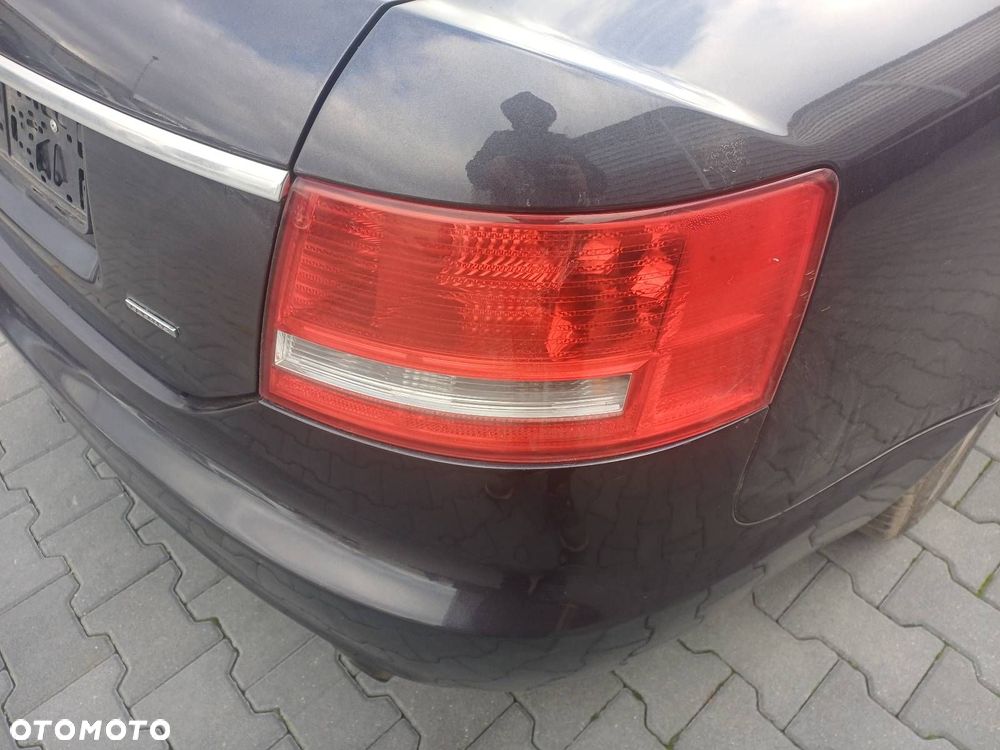 KOMPLETNY TYŁ KLAPA ZDERZAK AUDI A6 C6 LB7Z - 7