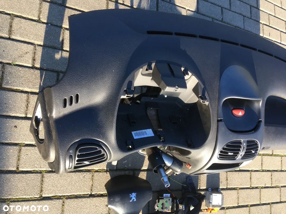 PEUGEOT 206 206CC KONSOLA DESKA ROZDZIELCZA AIRBAG - 3