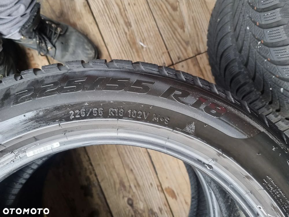 OPONY PIRELLI WINTER SOTTOZERO 3 225/55R18 102V 2020r 7,5/5,7mm bdb stan - 13
