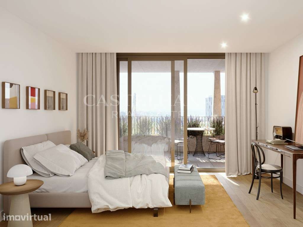 Apartamento T3 roof top com varanda inserido em novo empreendimento... - Grande imagem: 3/93