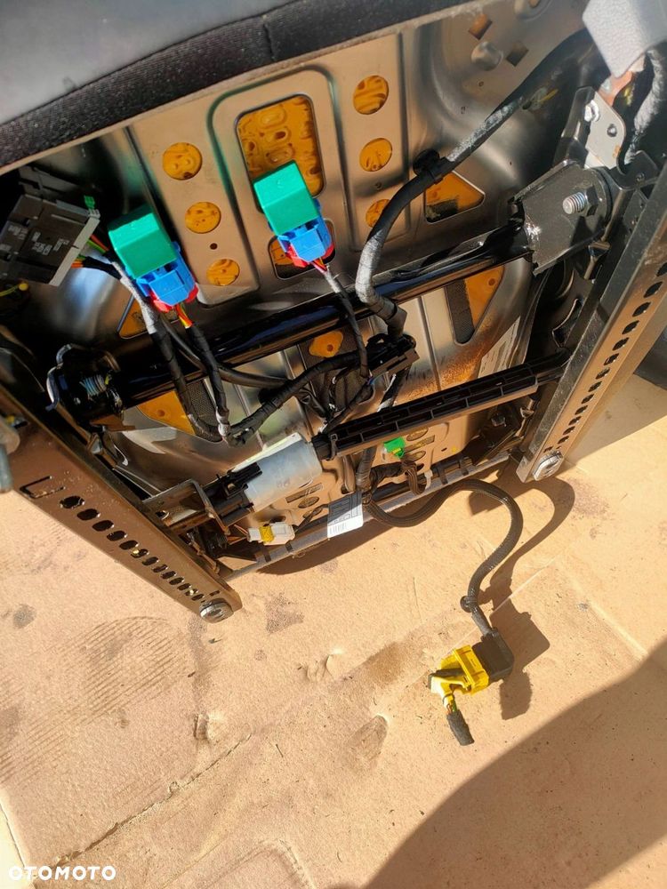 fotel kierowcy lewy skóra peugeot rcz - 5