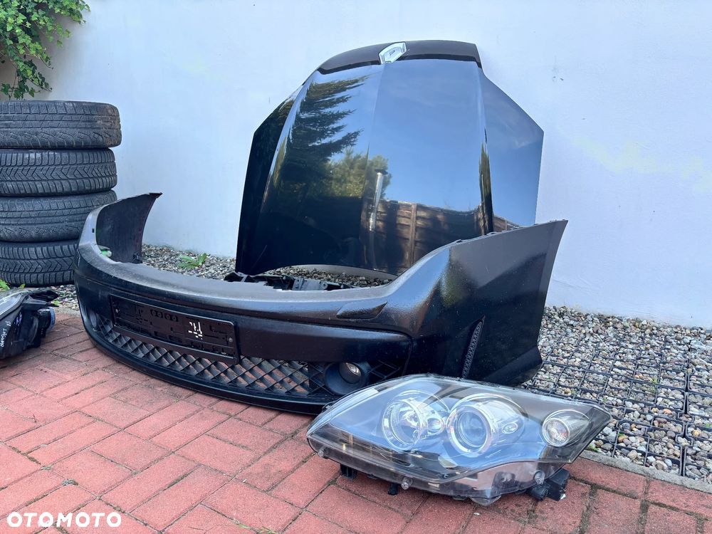 Przód kompletny, lampa, błotnik , zderzak , pas do Renault Laguna III NV676 - 2