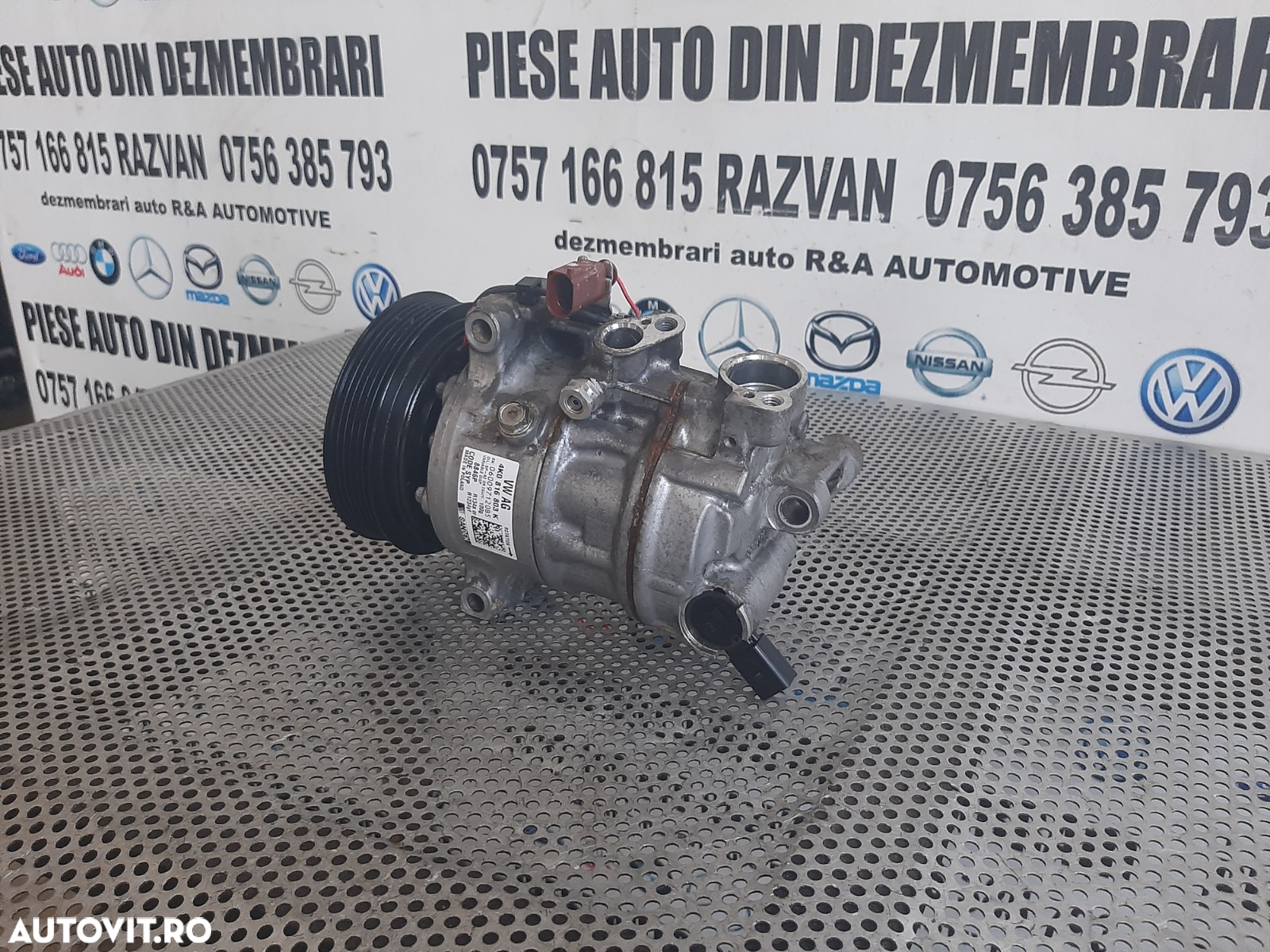 Compresor Clima Audi A6 4K C8 A5 9T A4 B9 Q5 Q3 2.0 Tdi Euro 6 Dupa 2018 Cod 4KK Sub 20.000 Km - 2