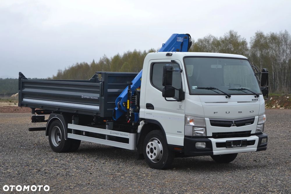 FUSO Mitsubishi Canter 9C18 Nowy Żuraw HDS HYVA HB 60E1 Nowy 3-stronny WYWROT Kiper Wywrotka - 6