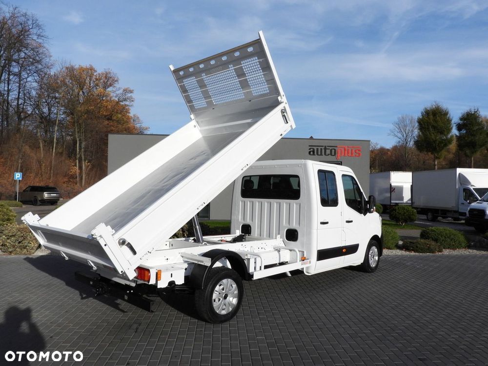 Renault MASTER WYWROTKA PODWÓJNA KABINA DOKA 6 MIEJSC TEMPOMAT LEDY KLIMATYZACJA  145KM - 4