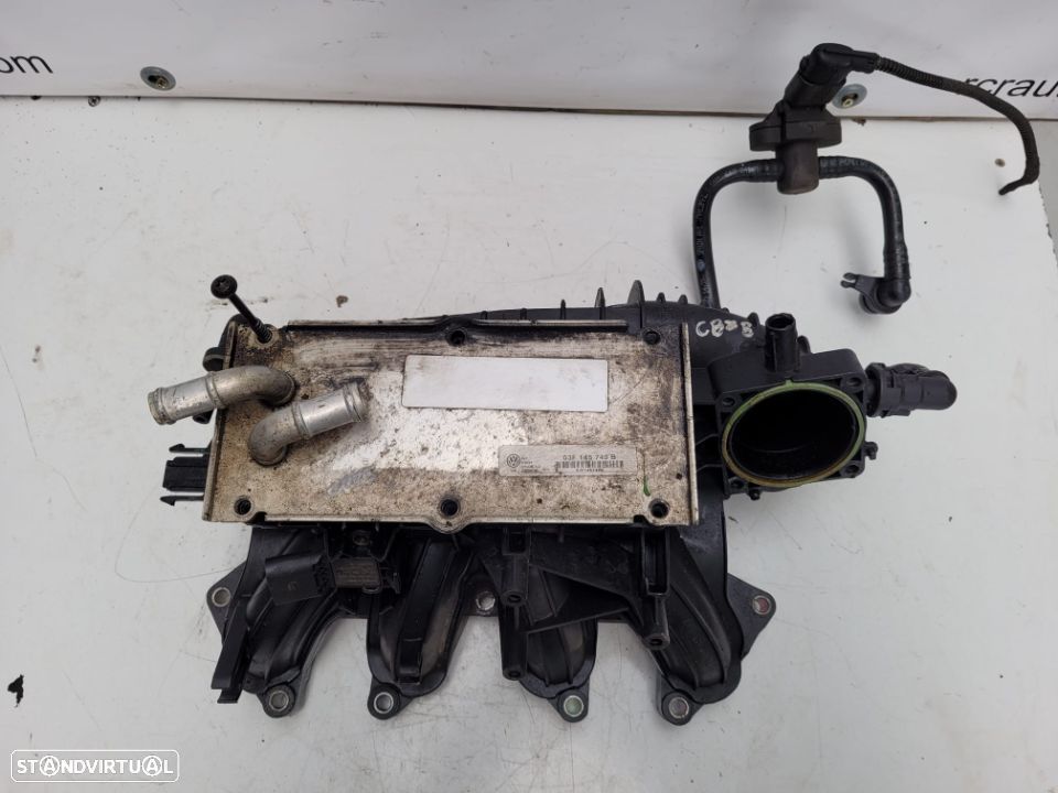 INTERCOOLER COLETOR ADMISSÃO ORIGINAL | REF. 03F145749B | SKODA FABIA II / 2 1.2 TSI MOTOR CBZB; - 2
