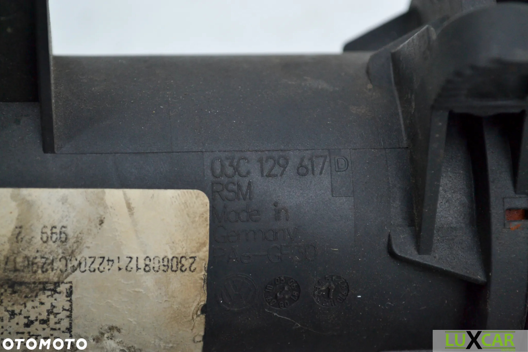VW AUDI 1.4 TFSI BWK PRZEPUSTNICA RURA DOLOT 03C128063A GORLICE - 6