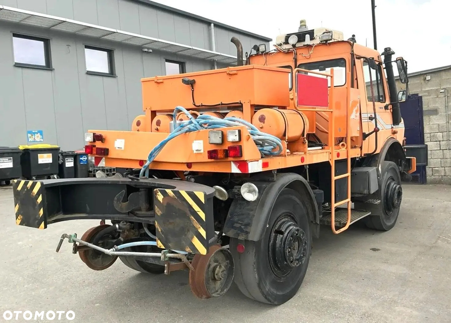 Mercedes-Benz UNIMOG U1650 4x4 Dwudrogowy ZAGRO Kolej Kolejowy do jazdy po torach - 2
