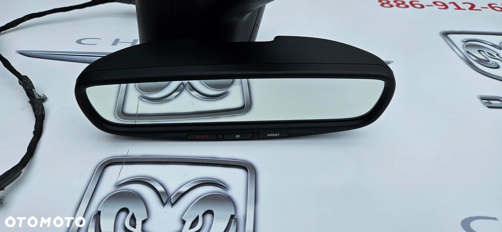 Dodge Durango III LIFT 2014- Lusterko wsteczne Lusterko wewnętrzne Obudowa lusterka Kompletne SOS ASSIST 911  instalacja lusterka P68310916AB - 2