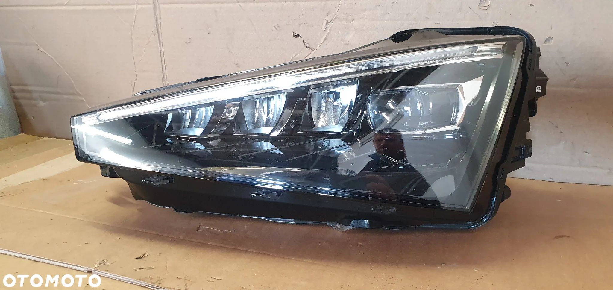 Lampa lewy przód przednia lewa Full Led Skoda Scala 992941571AC 657941015A - 1