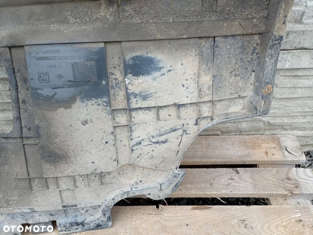 osłona dolna pod silnik płyta renault trafic ii opel vivaro a nissan primastar 8200132133 9116772 - 4