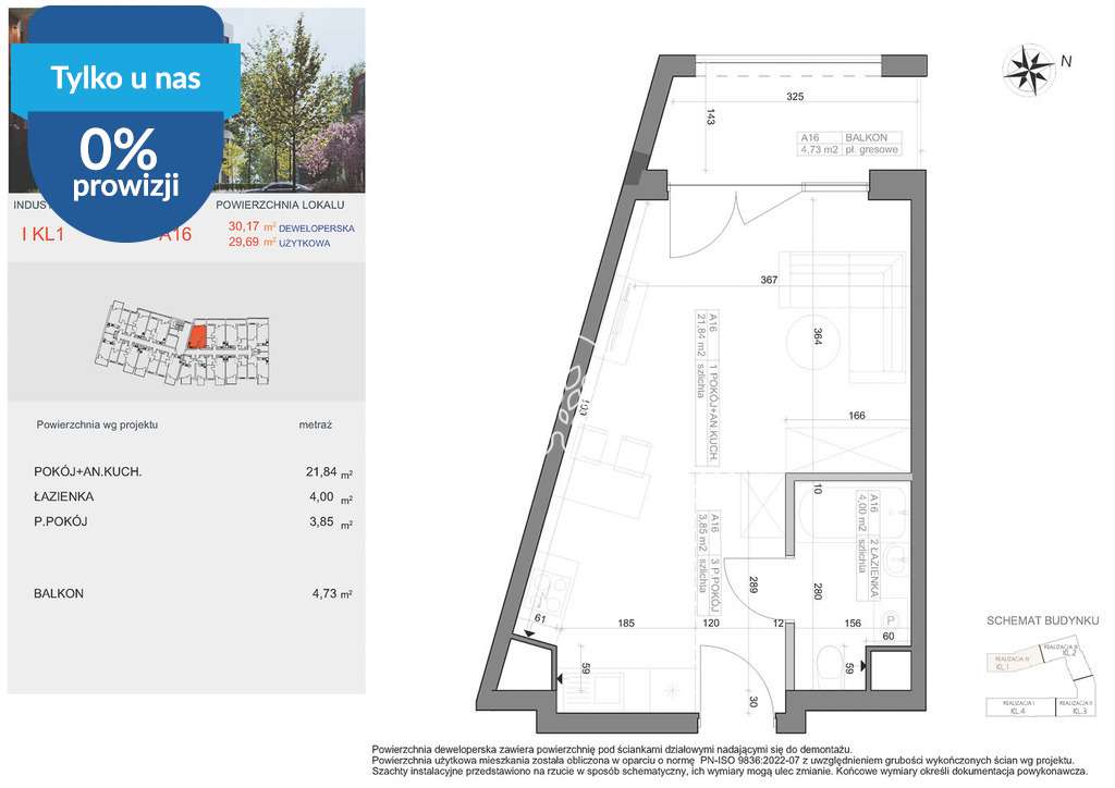 Loft 30m2 z siłownią w centrum!