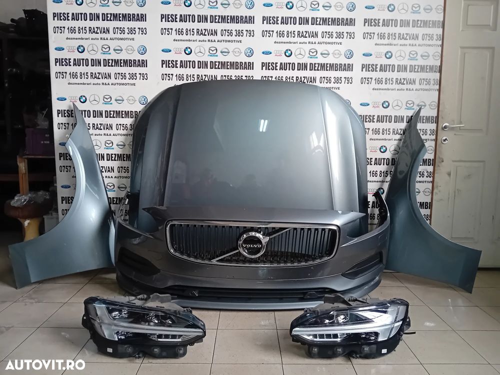 Fata Completa Volvo S/V90 LED Activ Volan Stanga 2016-2020 Bara Capota Aripa Far Trager Volvo S/V90 - 5