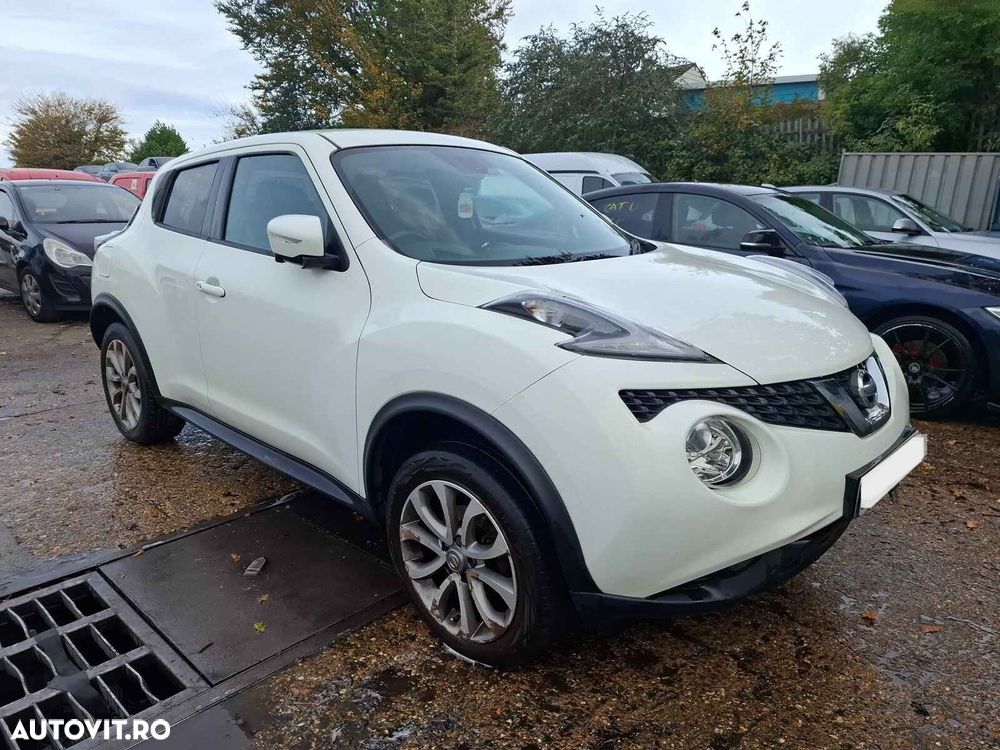 Bare Spate Nissan Juke 2015 Hatchback Alb - 1