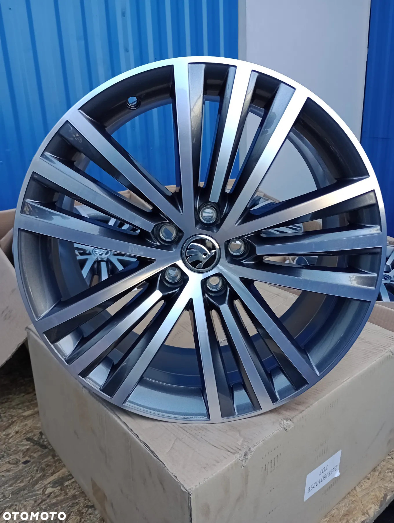 FELGI ALUMINIOWE ORG SKODA 5x112 R19 8J ET44 SKODA KAROQ KODIAQ OCTAVIA SUPERB YETI ENYAQ IV - 6