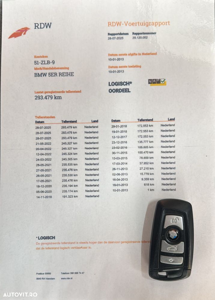 BMW Seria 5 520i Aut. - 7