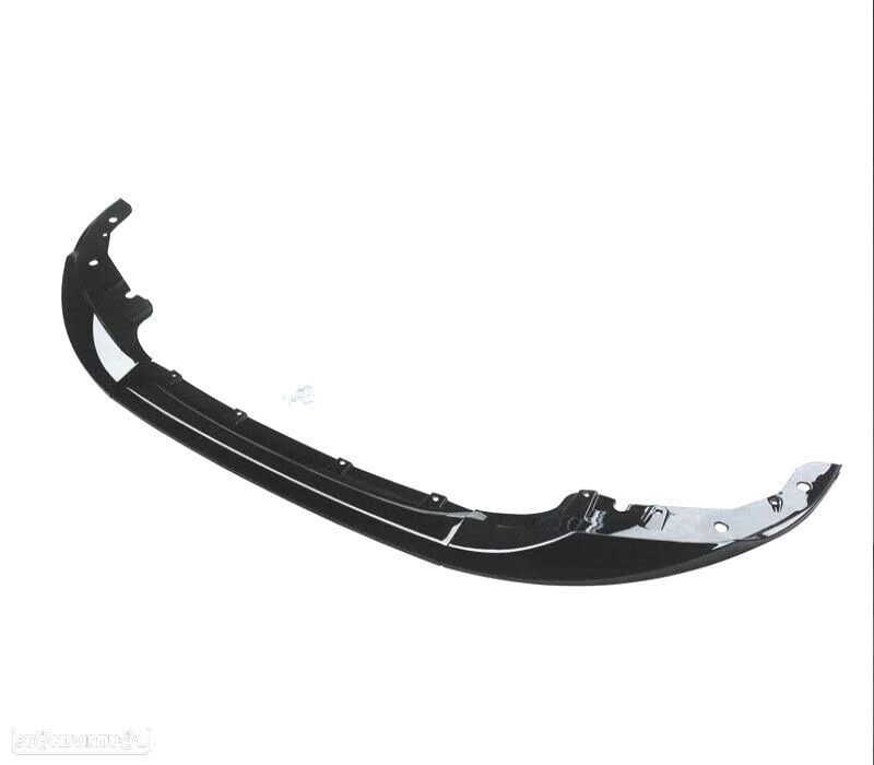 SPOILER LIP FRONTAL BMW G22 20- LOOK M PERFORMANCE PRETO BRILHANTE - 2