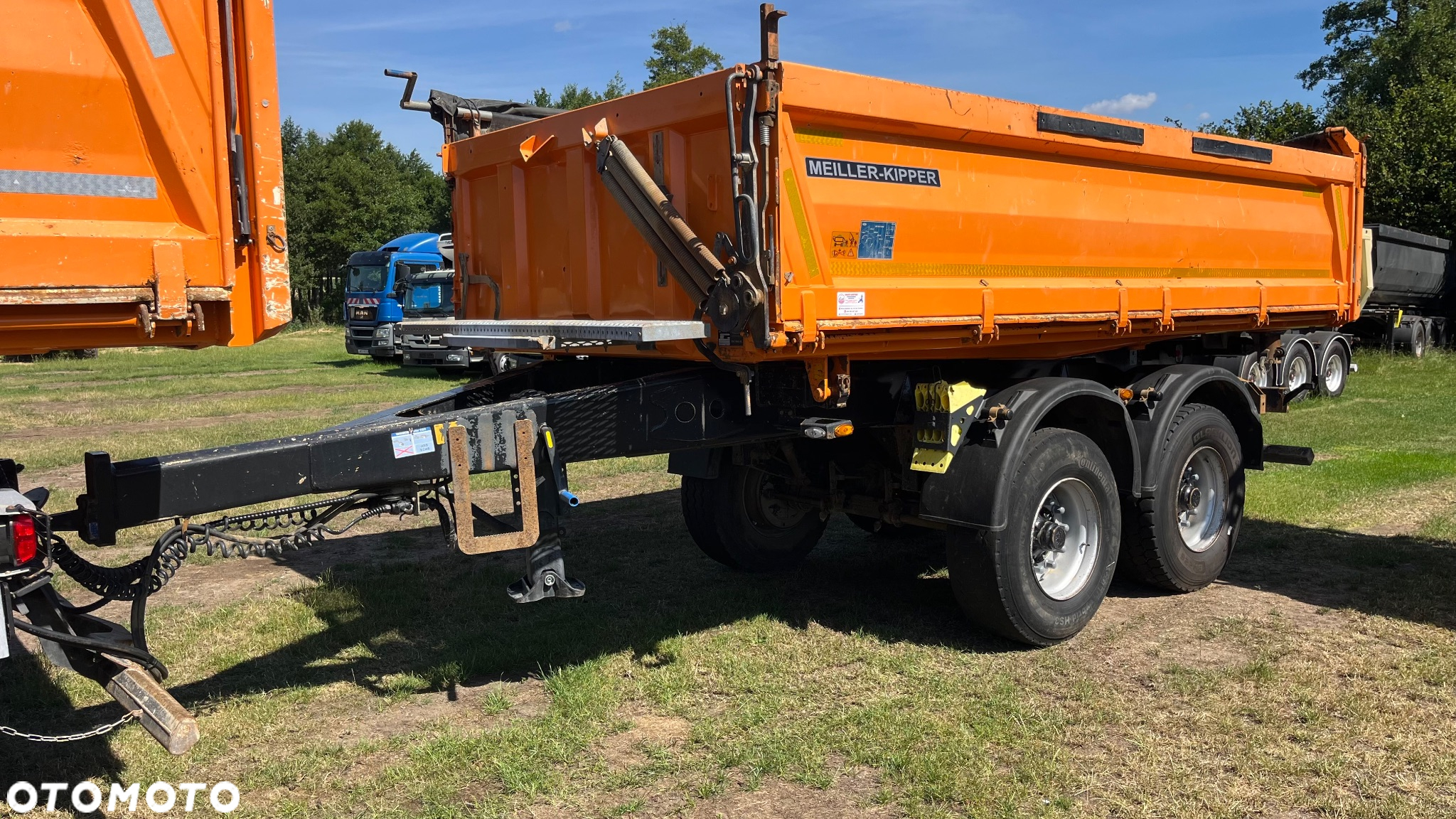 Mercedes-Benz Arocs 3345 6x6 Wywrotka Meiller Kipper + Przyczepa Meiller Kipper (nie 6x4, 8x8, 8x4, 6x2) z Niemiec. Silnik 13l, Hydraulika, nie hydroburta 6x6 Arocs Actros 3345 wywrotka Meiller Duży Silnik Reduktor Napędy na Wał - 14