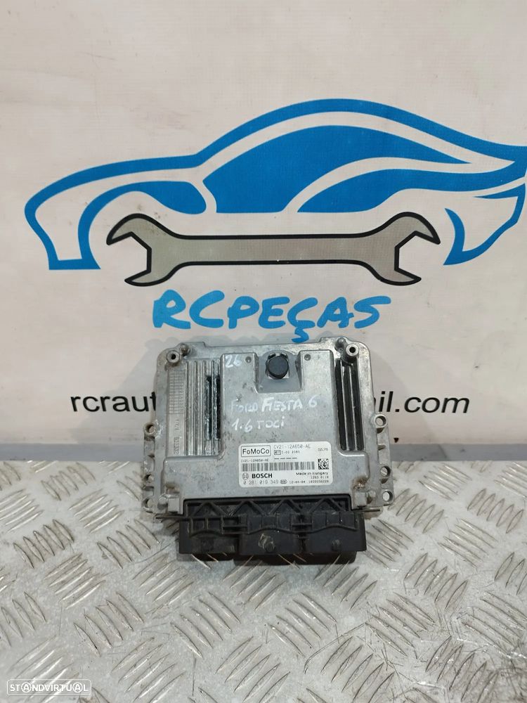Centralina ECU motor Bosch  Ford Fiesta MK6 1.6 TDCI - 1