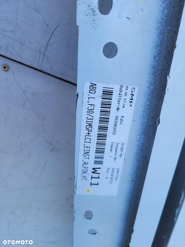 BMW 3 F30 F31 Lift M pakiet listwa progowa próg lewy nakładka - 6
