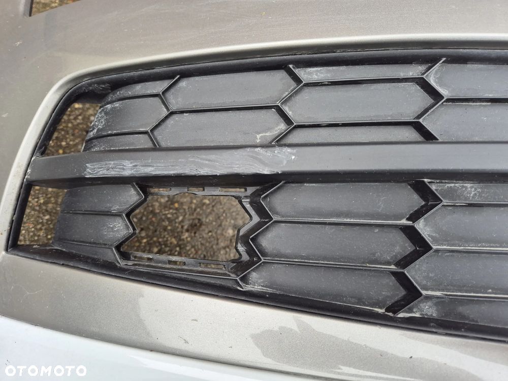 Skoda Karoq SportLine 17-zderzak przedni spoiler kratka dokładka 57A - 4