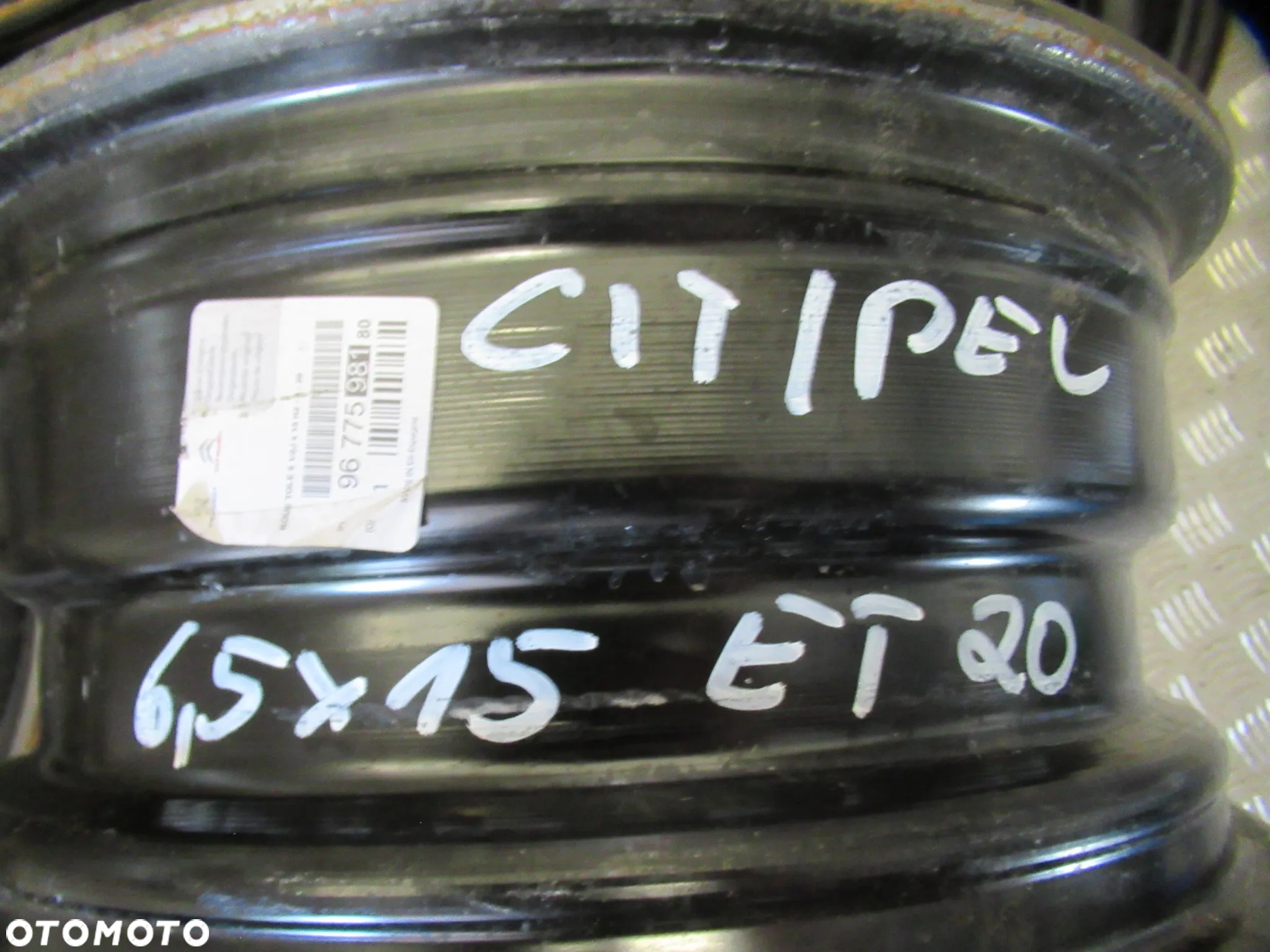 Felgi Corsa F Crossland X Peugeot 2008 207 208 Citroen C2 C3 C4 DS3 6,5Jx15 et20 4x108 - 4