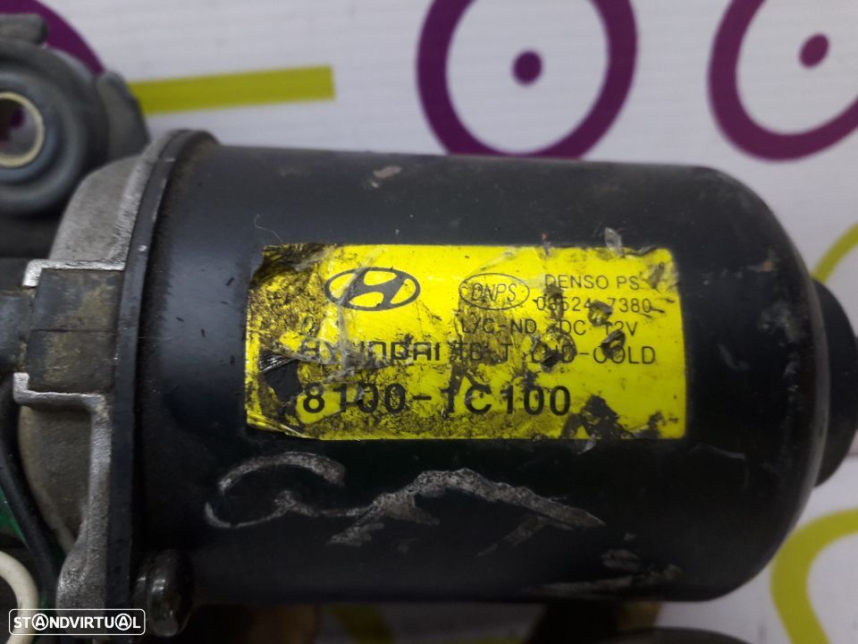 Mec . Limpa Vidros c/ motor Hyundai Getz 1.0 i 67 Cv de 2006 - Ref : 98100-1C00 - NO340011 - 2