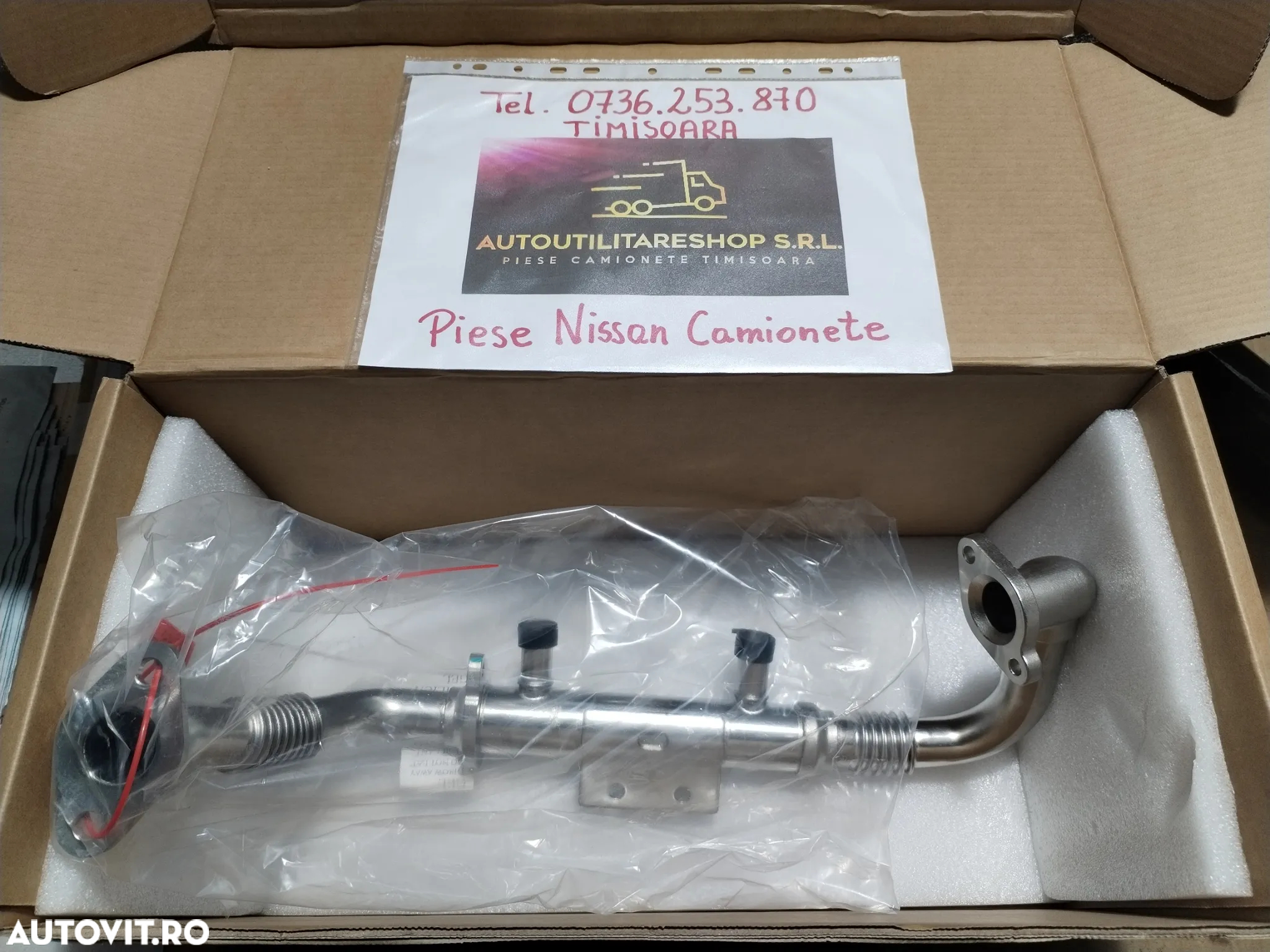RACITOR GAZE EGR NISSAN CABSTAR YD25 NAVARA NP300 PATHFINDER RENAULT MAXITY, MASCOT OPEL MOVANO RADIATOR RECIRCULARE - 10