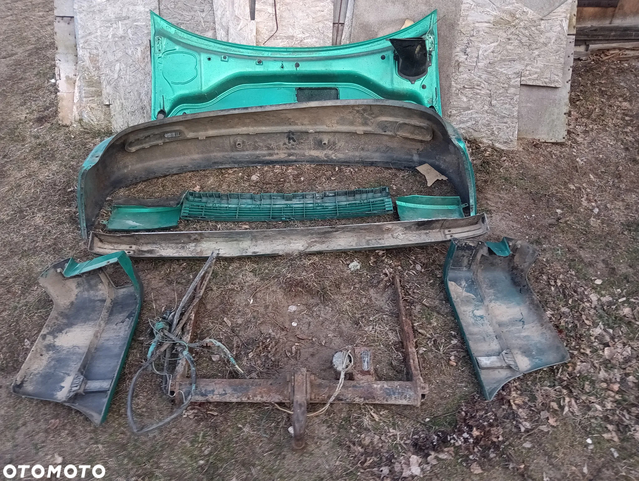 Volkswagen T4 maska błotnik zderzak gril atrapa hak holowniczy - 14