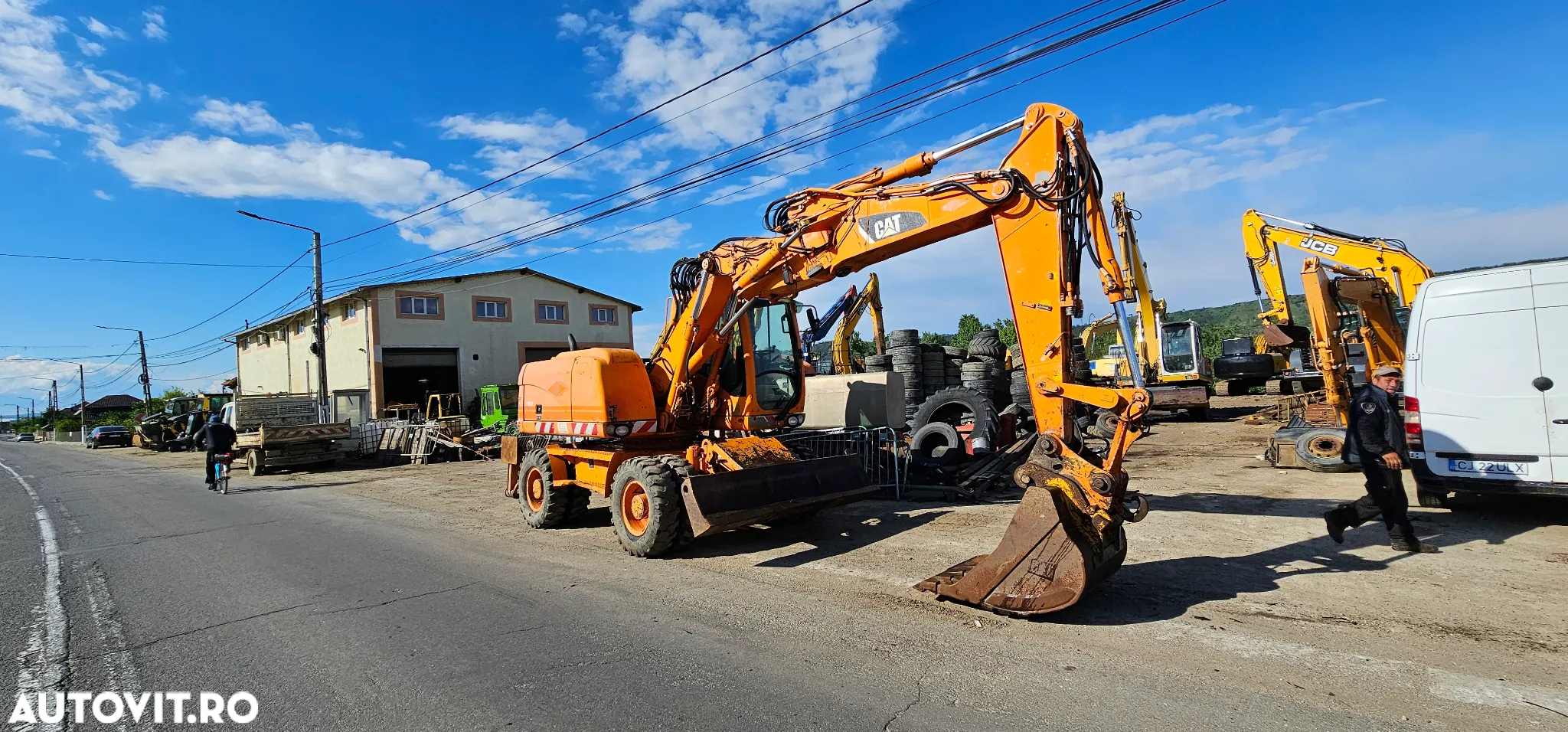 Caterpillar CAT M 313 D Excavator pe roți - 7