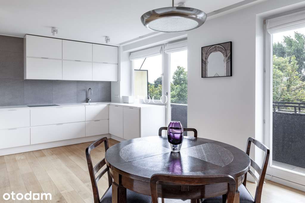 Ujazdów w dobrym stylu, 93 m2, duży taras