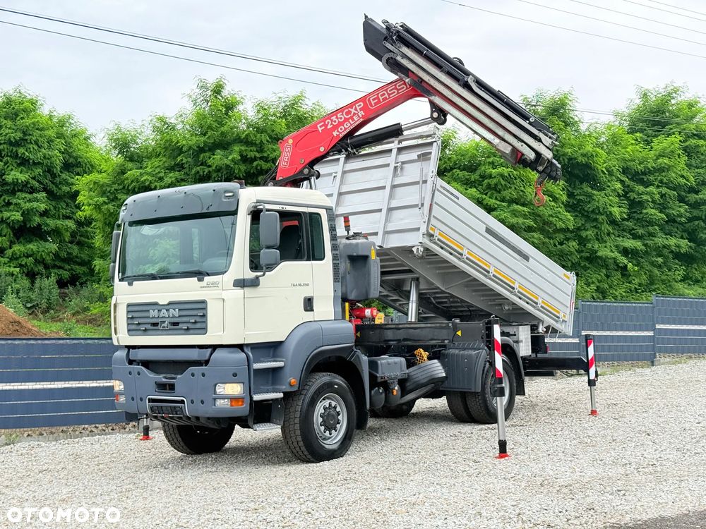 MAN * MAN TGA 18-350 * 4x4 * HDS Fassi 235 CXP * Kiper Wywrotka * Sprowadzony* Bardzo Dobry Stan * - 24