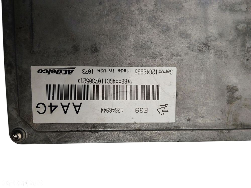 KOMPUTER STEROWNIK SILNIKA CHEVROLET CAPTIVA I LIFT (2011-2015) 3.0 V6 258KM 12646944 - 2