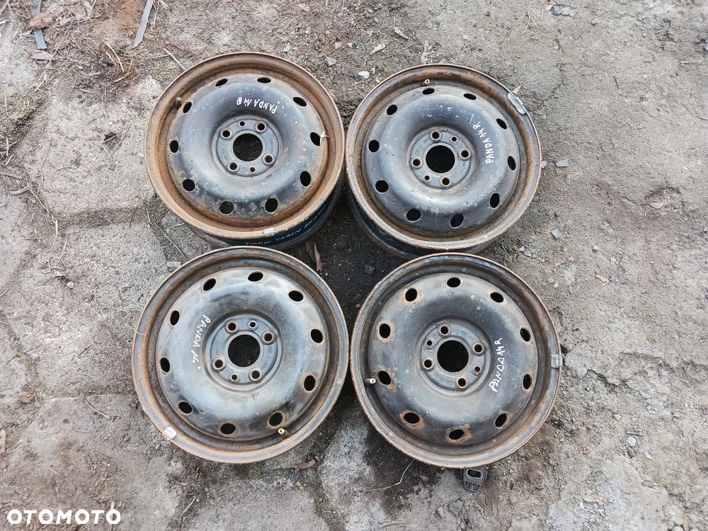 Felgi Fiat Panda Punto 4x98 14 X14H ET44 - 1