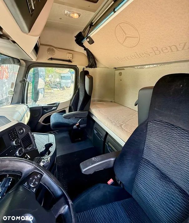 Mercedes-Benz ACTROS 2545 BIGSPACE 6x2 AUTOMAT RETARDER OŚ PODNOSZONA 2xALUTANK KLIMA LODÓWKA FIRANKA DŁ:7.70m NOWA PLANDEKA + TANDEM SCHWARZMULLER FIRANKA DŁ:7.70m NOWA PLANDEKA OSIE BPW ZESTAW PRZESTRZENNY 120m3 2015r EURO 6 IGŁA - 12