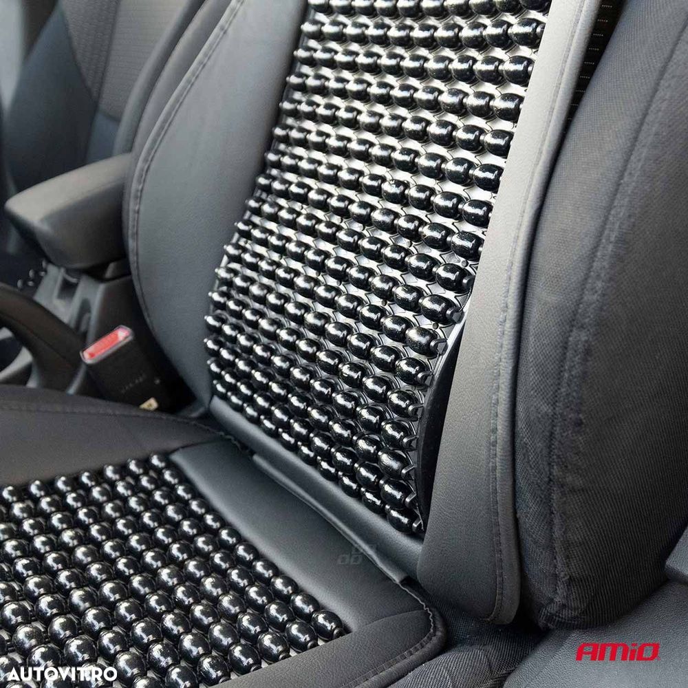 Husa scaun auto, cu suport lombar si tetiera, Amio, 1buc - 4