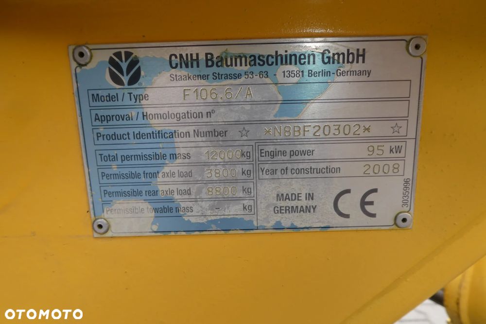 New Holland 106,6/A NAPĘD 6X6 Z SYSTEM NIWELACJI - 14