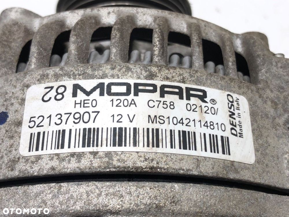 ALTERNATOR  FIAT TIPO sedan (356_) 2015 - 2022 1.4 (356SXA1B) 70 kW [95 KM] benzyna 2015 - 2022 - 3