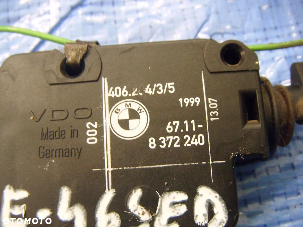 bmw e46 siłownik klapki wlewu paliwa 8372240 - 2