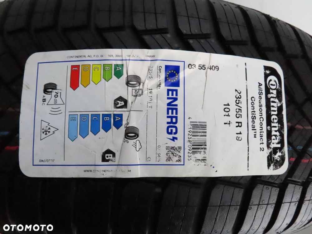235/55R19 OPONA CAŁOROCZNA Continental AllSeasonContact 2 101T - 9
