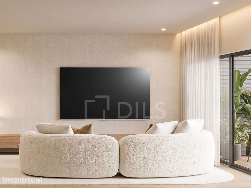 Apartamento T3 com varanda em novo empreendimento em Caxias - Grande imagem: 4/48