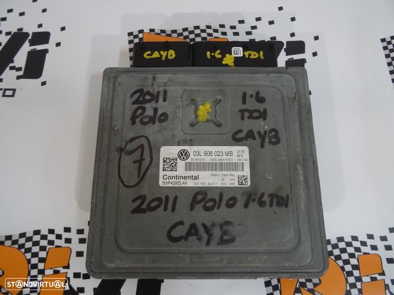 Centralina De Motor Volkswagen Polo (6R1, 6C1)  Centralina 1.6 Tdi / 0 - 1