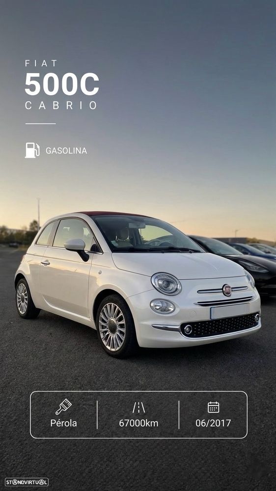 Fiat 500C 1.2 8V Lounge - 1