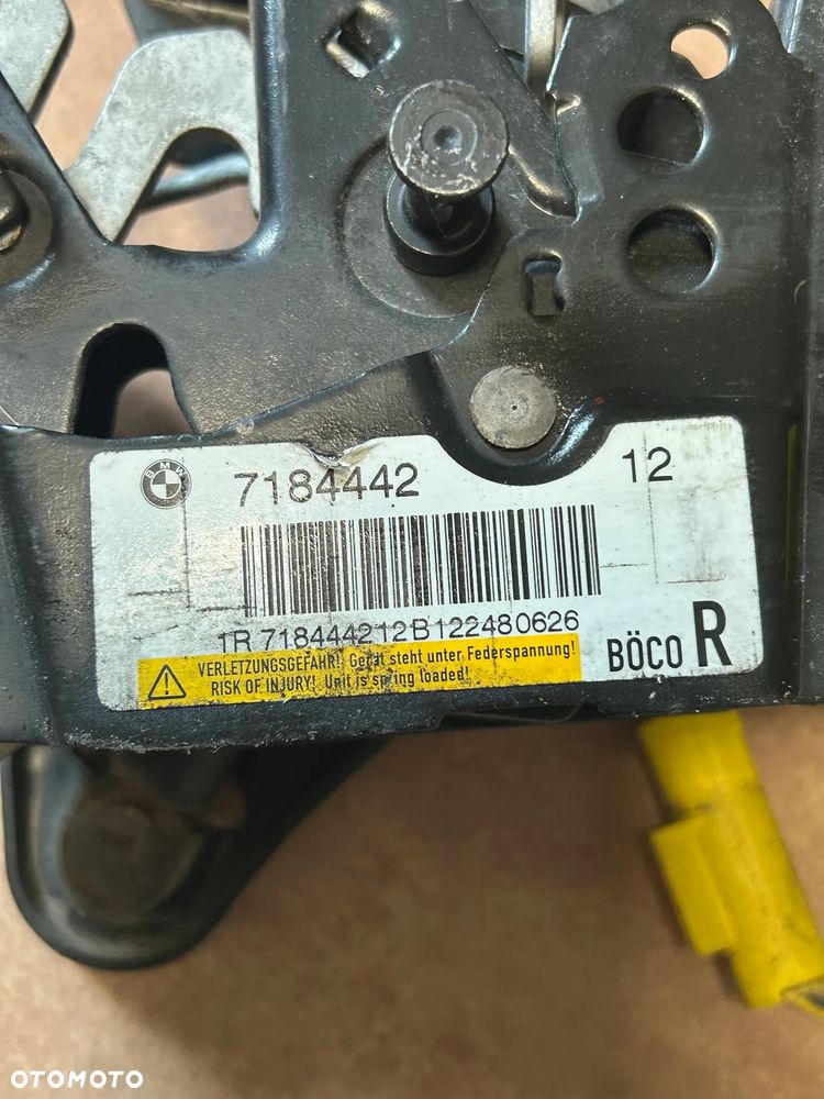 ZAMEK AKTYWNY MASKI PRAWY BMW F10 F11 7184442 - 3