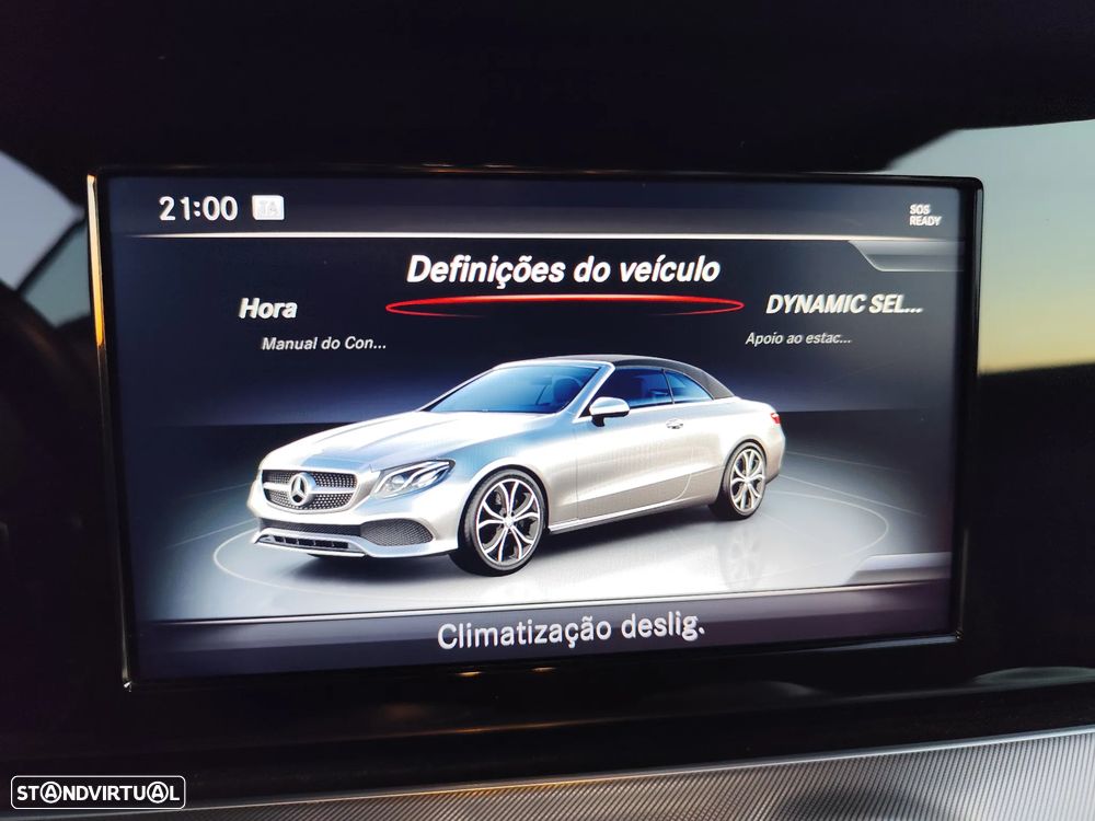 Mercedes-Benz E 220 d Cabrio 9G-Tronic AMG Line - 32