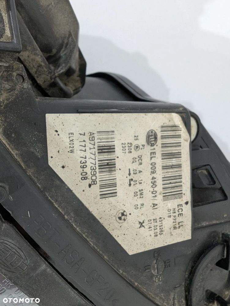 BMW E60 E61 LIFT LCI LAMPA LEWA PRAWA PRZÓD XENON 7177739 7177740 EUROPA KOMPLETNA - 9
