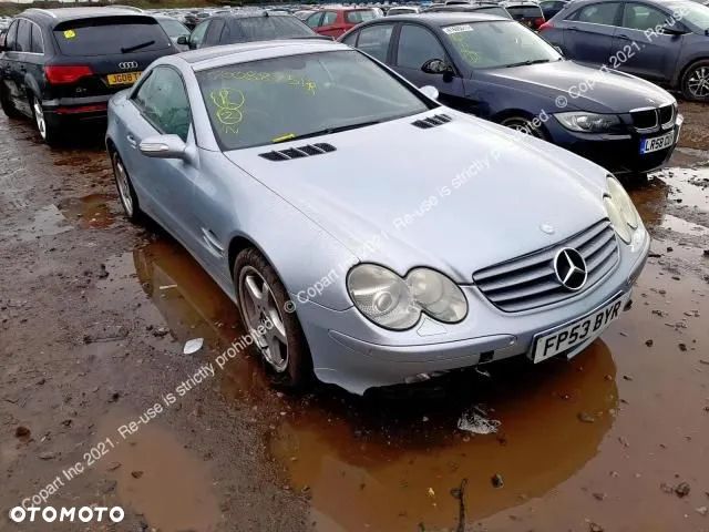 Maska Zderzak Reflektory Błotniki Wzmocnienie Belka Pas Przedni Lampy Mercedes SL500 SL350 R230 - 37